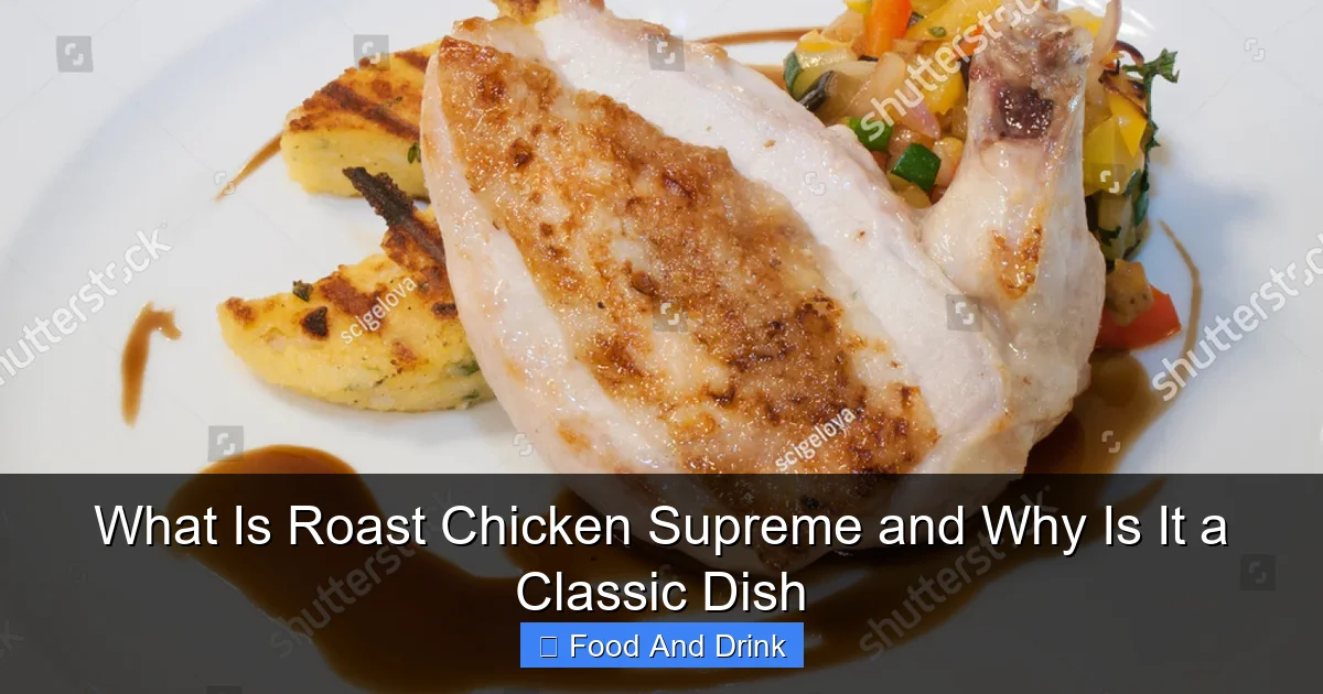 What Is Roast Chicken Supreme and Why Is It a Classic Dish