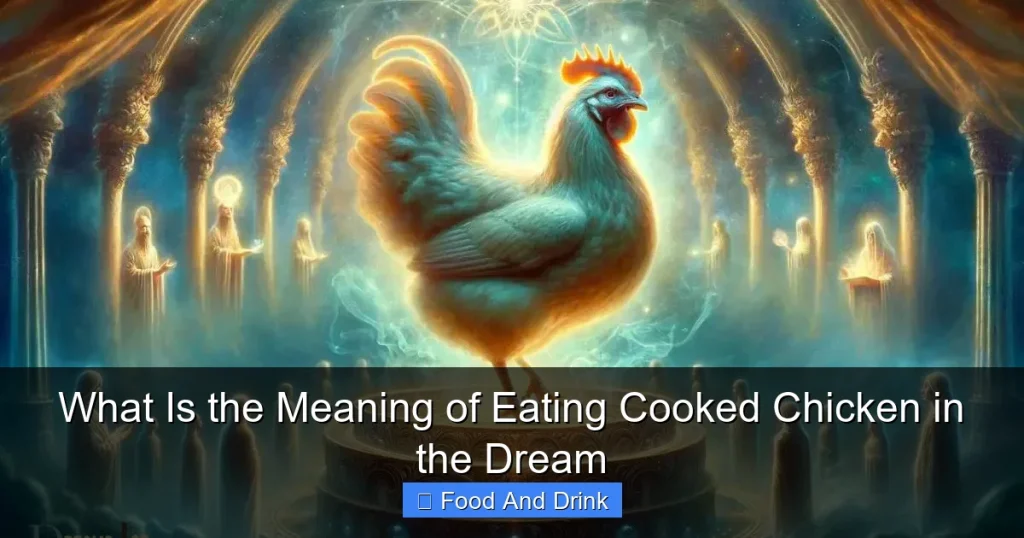 What Is the Meaning of Eating Cooked Chicken in the Dream