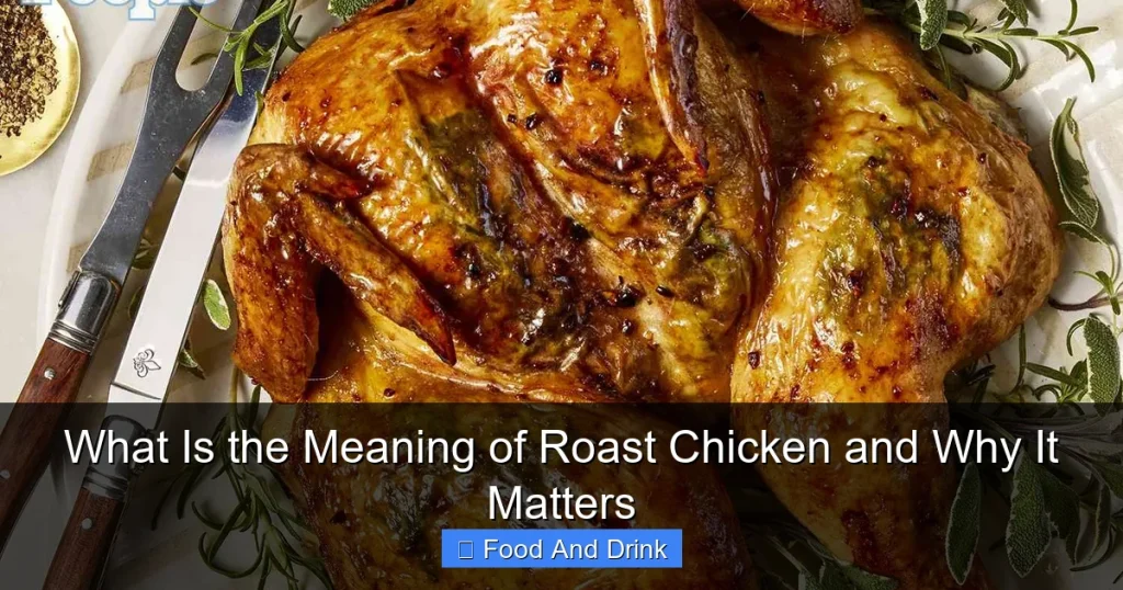 What Is the Meaning of Roast Chicken and Why It Matters