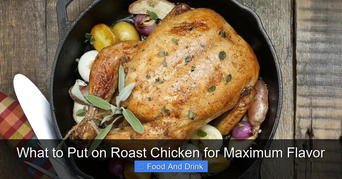 What to Put on Roast Chicken for Maximum Flavor