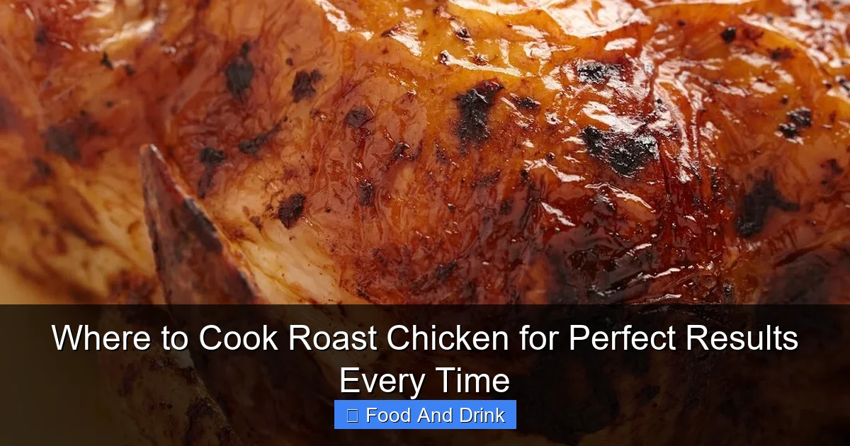 Where to Cook Roast Chicken for Perfect Results Every Time