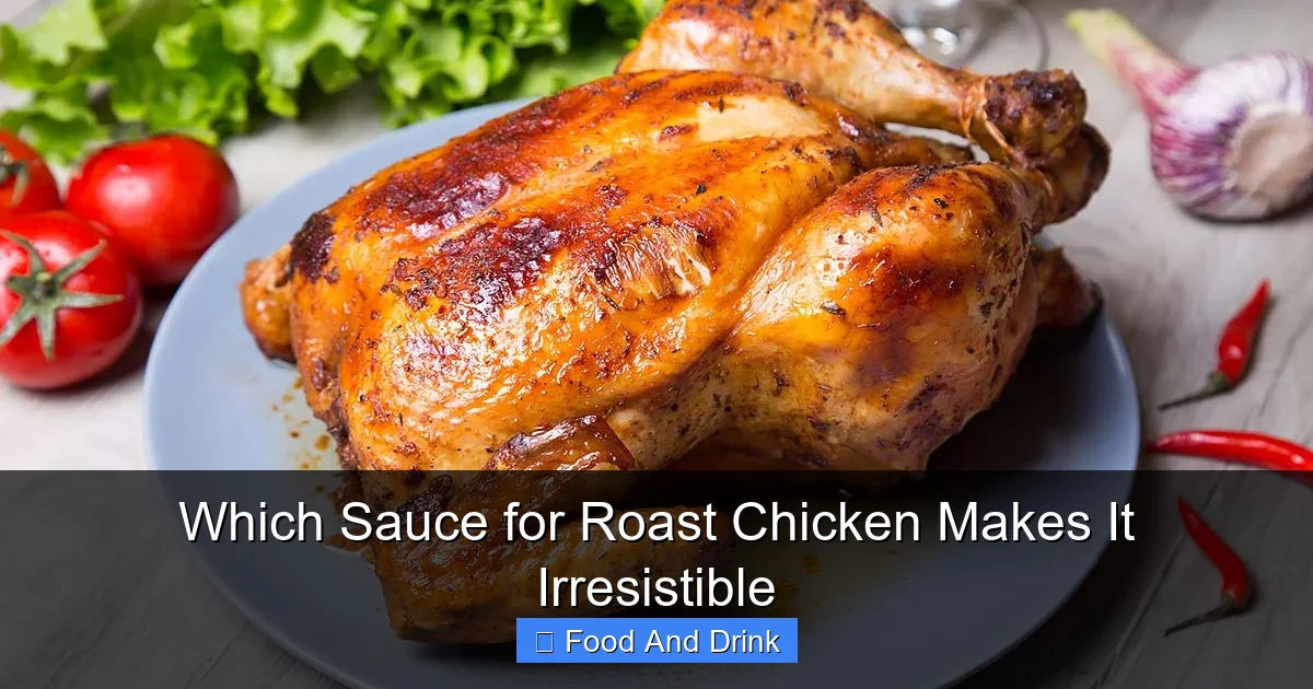 Which Sauce for Roast Chicken Makes It Irresistible