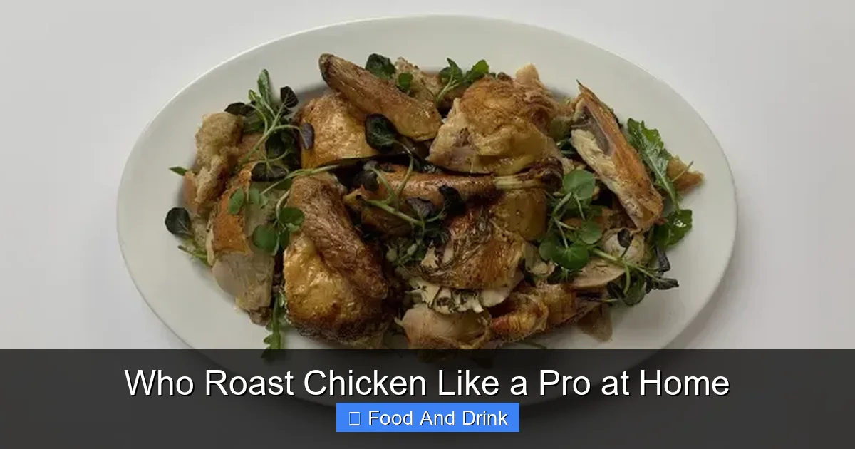 Who Roast Chicken Like a Pro at Home
