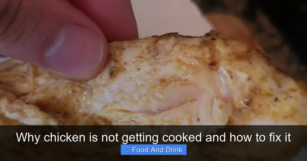 Why chicken is not getting cooked and how to fix it
