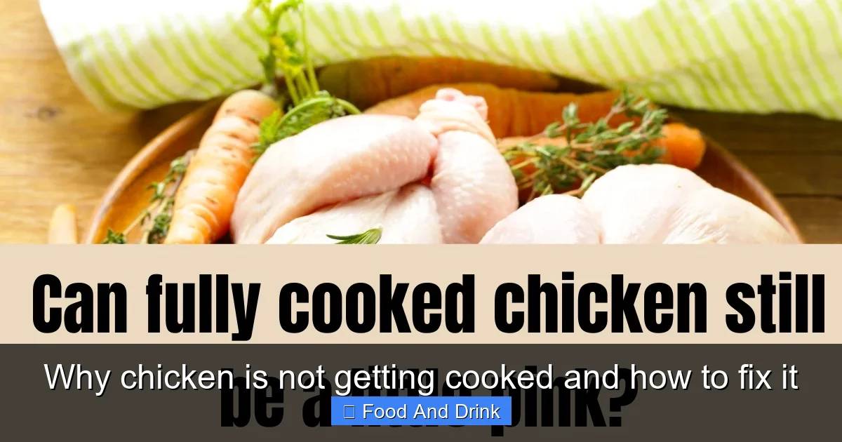 Why chicken is not getting cooked and how to fix it