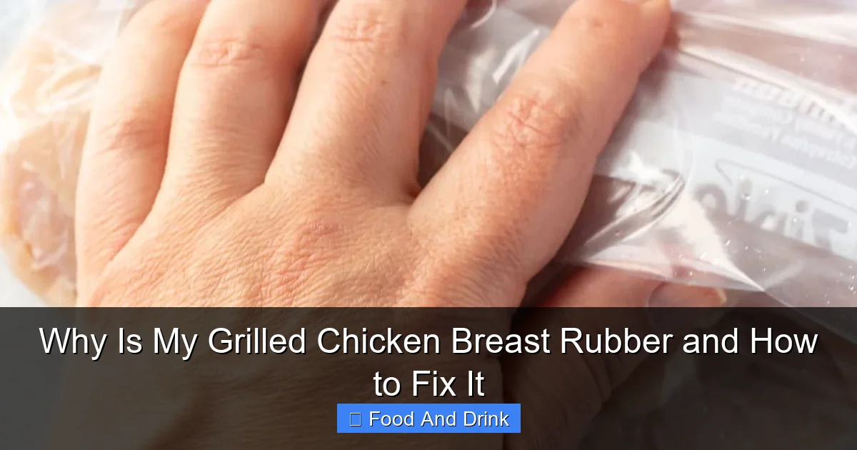 Why Is My Grilled Chicken Breast Rubber and How to Fix It