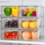 Clemate 6Pack Pantry Organizers Review: Clear Stackable Kitchen Storage Bins wit