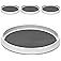 Set of 4, 10 Inch Non-Skid Lazy Susan Organizers Review: Best Pantry Turntable f