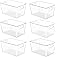 Vtopmart 6 PCS Clear Plastic Storage Bins Review: Best Pantry Organizer for Frid