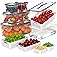 5 Pack Fruit Storage Containers Review: Leakproof Fridge Organizers with Removab