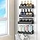 2 Pack Magnetic Spice Rack for Refrigerator Review: Space-Saving Black Magnetic