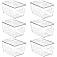 Vtopmart 8pcs Clear Organizers Review: Stackable Fridge Storage Bins with Lids