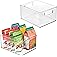 iDesign Stackable Clear Plastic Bin Review: Best Kitchen Organizers for Fridge &