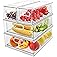 Diskary Fridge Organizer Review: Stackable Bins for Neat, Reusable Food Storage