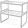 Amazon Basics Stackable Metal Kitchen Organizer Review: Space-Saving Shelves for